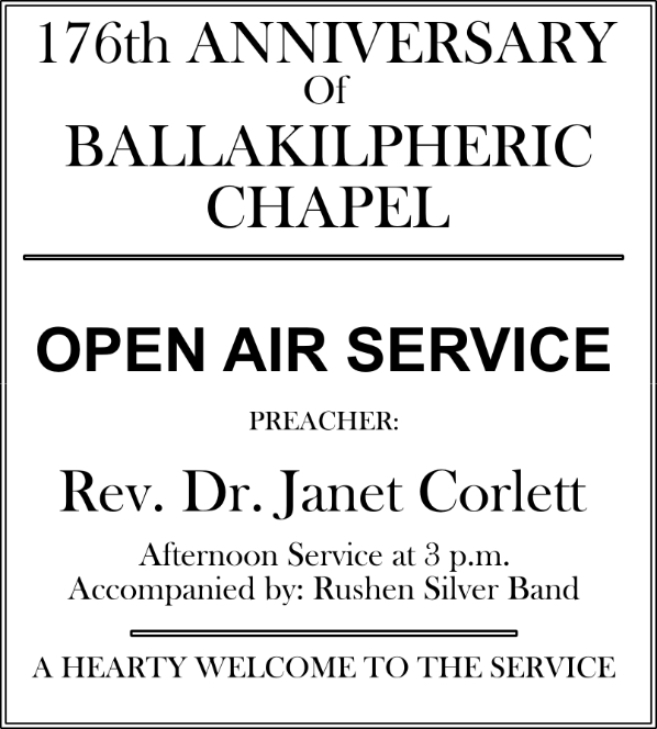 Ballakilpheric Methodist Chapel
