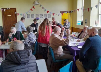 people at a coffee morning
